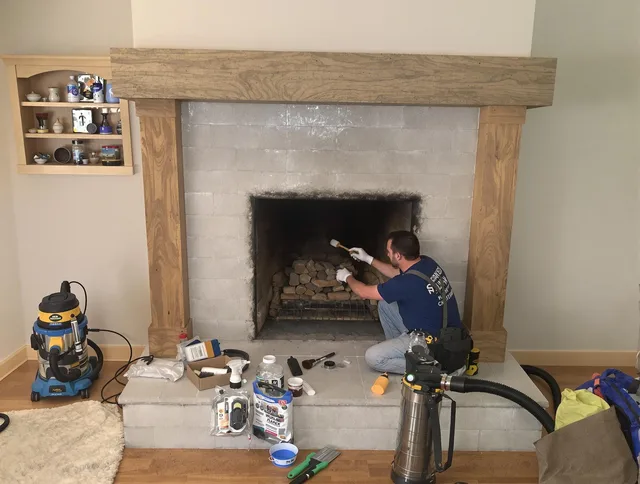 Detailed creosote removal process by Kendale Lakes Chimney Sweep in Kendale Lakes, FL