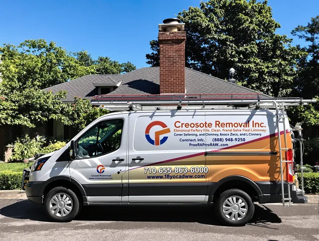 Kendale Lakes Chimney Sweep technician removing creosote safely in Kendale Lakes, FL
