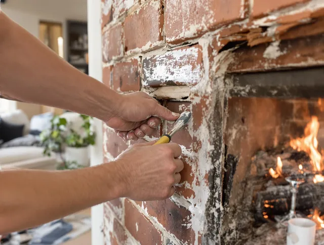 Routine fireplace repair by Kendale Lakes Chimney Sweep in Kendale Lakes, FL