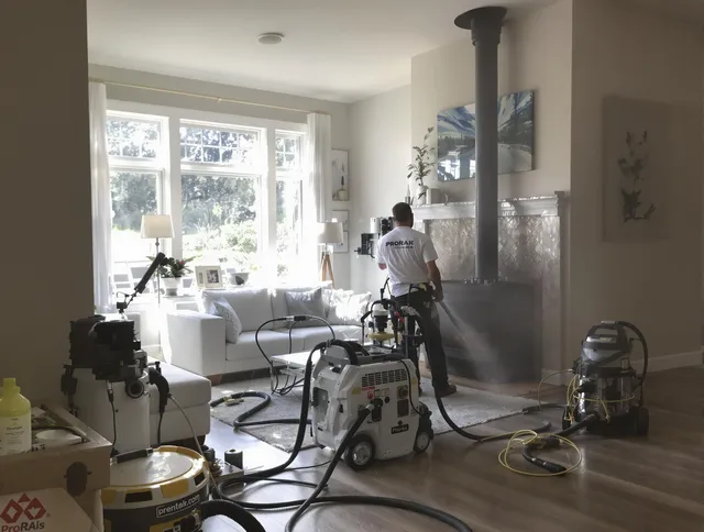 Soot removal service by Kendale Lakes Chimney Sweep for a fireplace in Kendale Lakes, FL